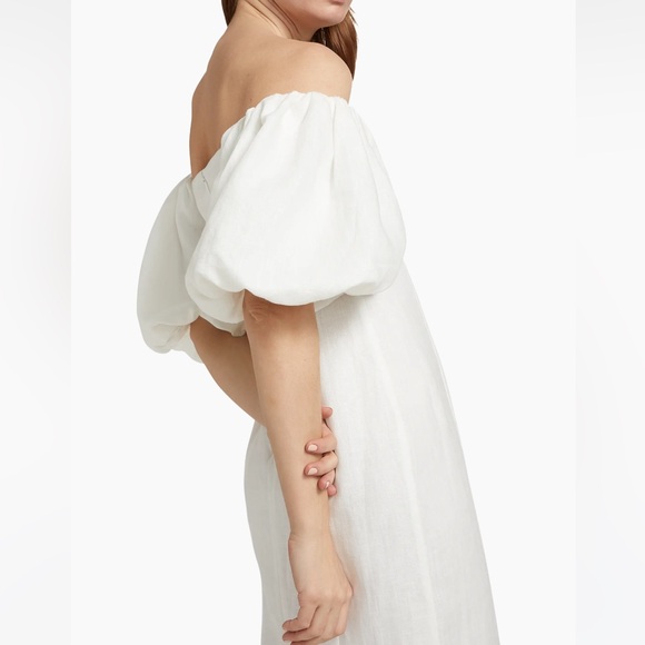 Karima Midi Dress - White
